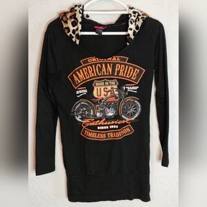 Vintage Demi Loon Hooded Top S